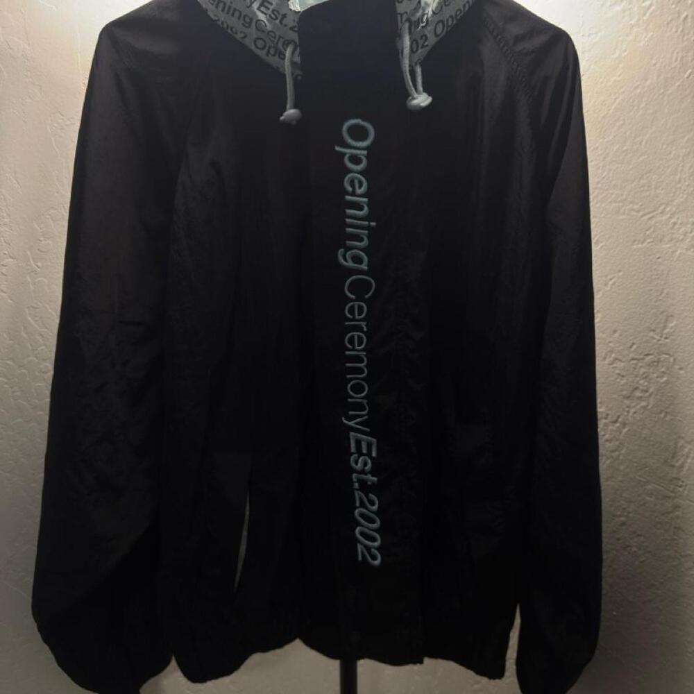 Opening Ceremony Crinkle Nylon Wind Jacket
